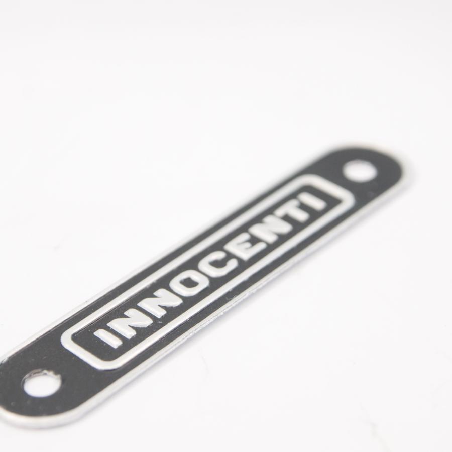 Seat badge Lambretta -MADE IN ITALY- INNOCENTI ランブレッタ