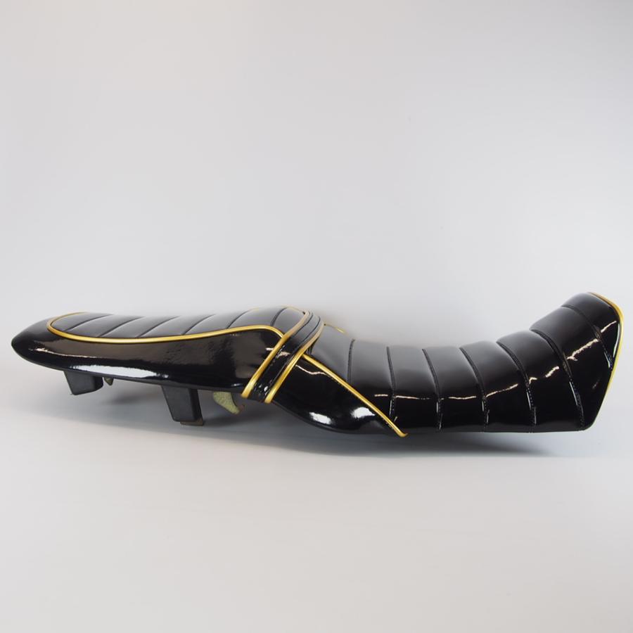 ザンザス ZR400D タックロールシート 黒エナメル 金パイピング