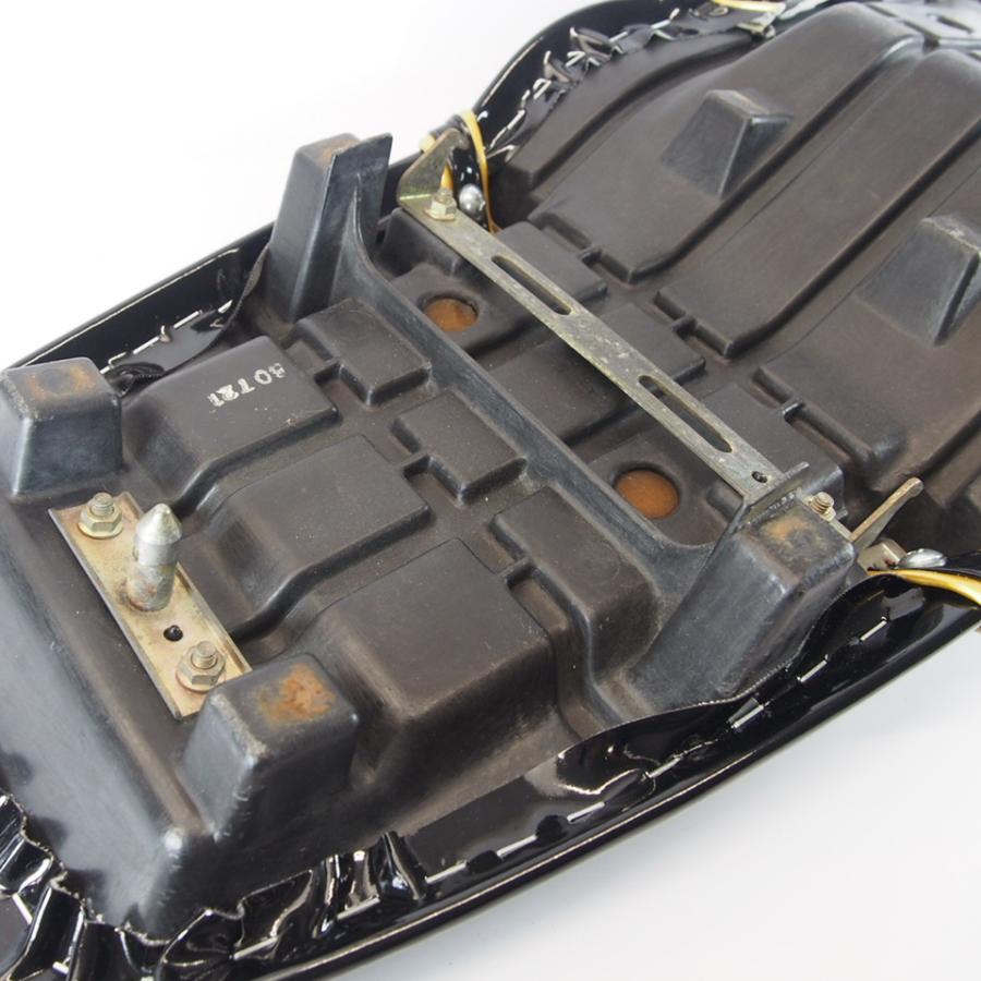 ザンザス ZR400D タックロールシート 黒エナメル 金パイピング 加工後