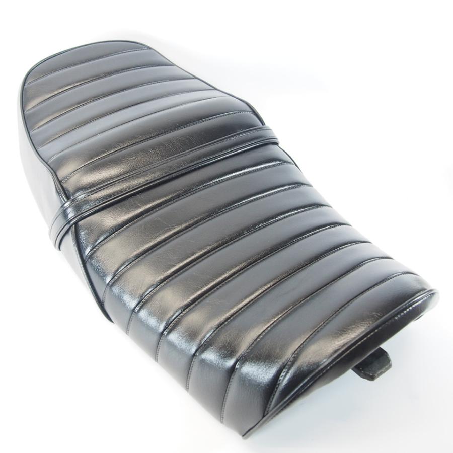 ゼファー750 ZR750C アンコ抜き タックロールシート 黒 中古純正ベース