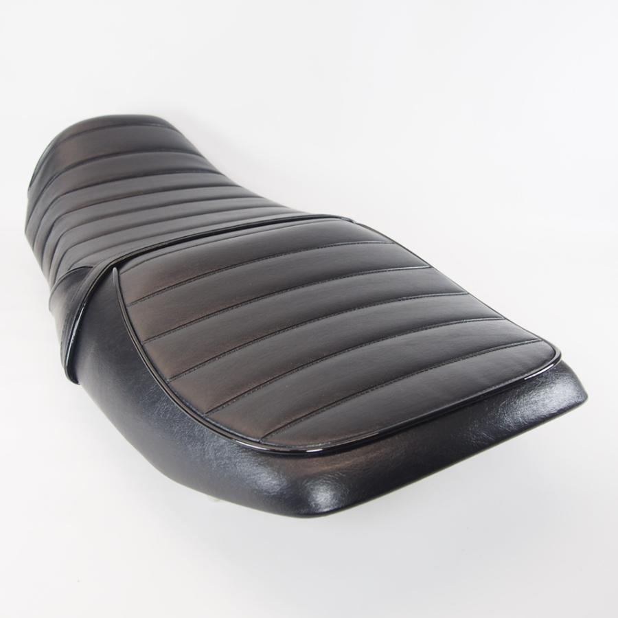 XJR400 RH02J 4HM9 タックロールシート 黒 加工後未使用 純正ベース