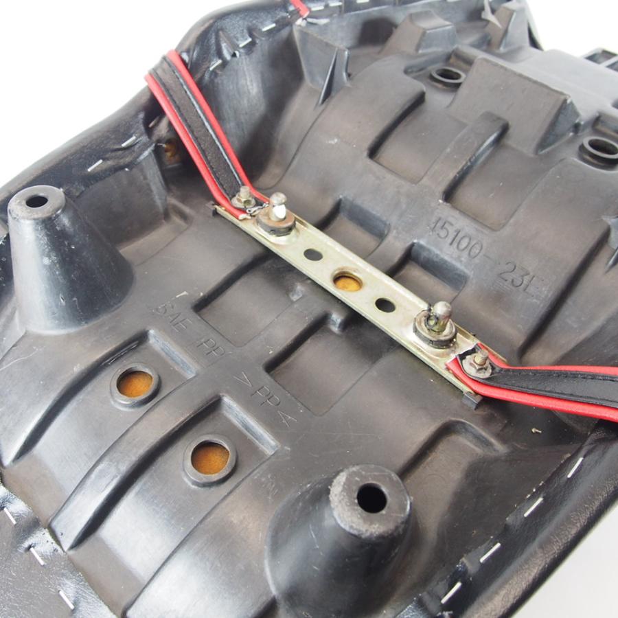 GSX400インパルス GK79A 〜95年 タックロールシート 黒 赤パイピング