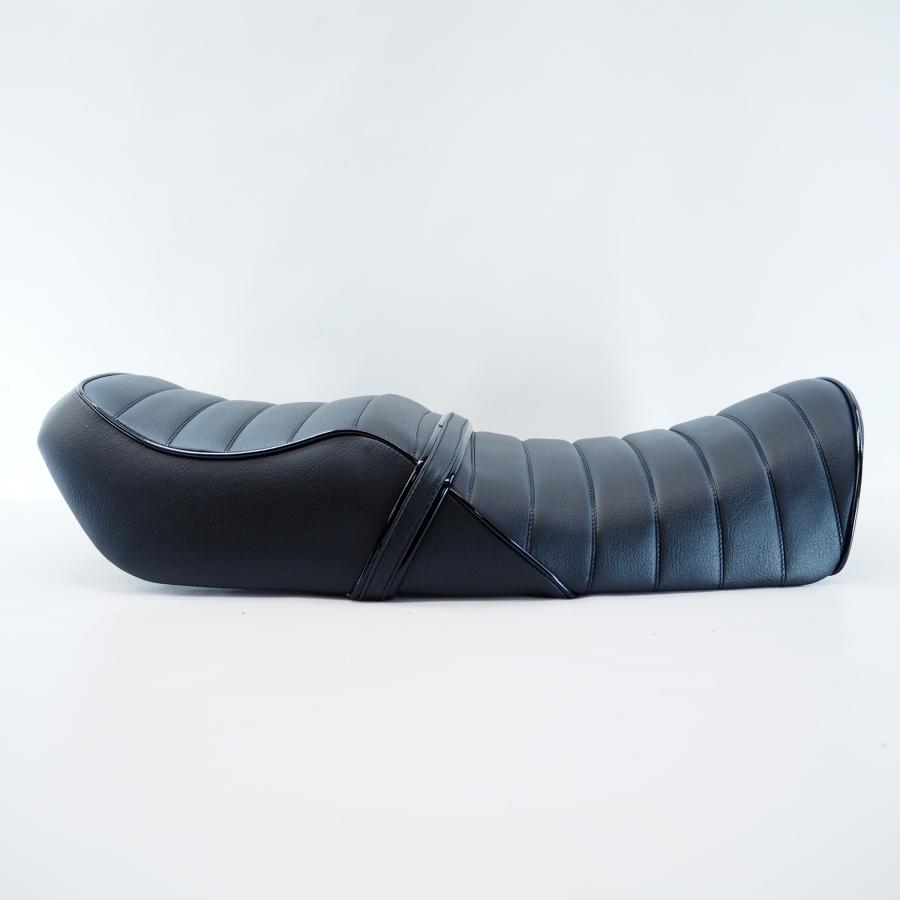 ゼファー750 ZR750C アンコ抜き タックロールシート 黒 中古純正