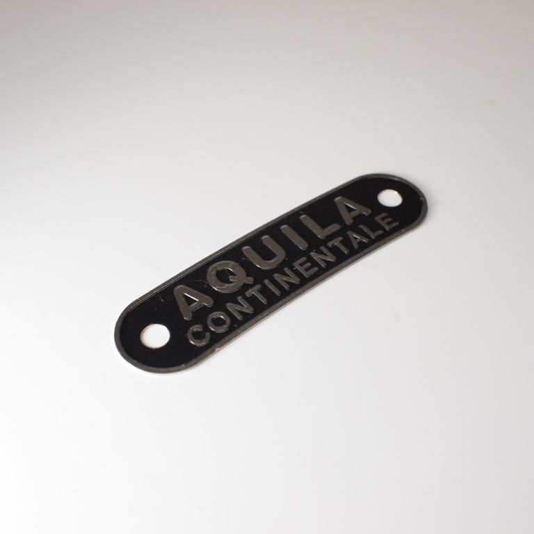 AQUILA CONTINENTALE シートバッジ リプロ品 アクイラ VESPA ベスパ