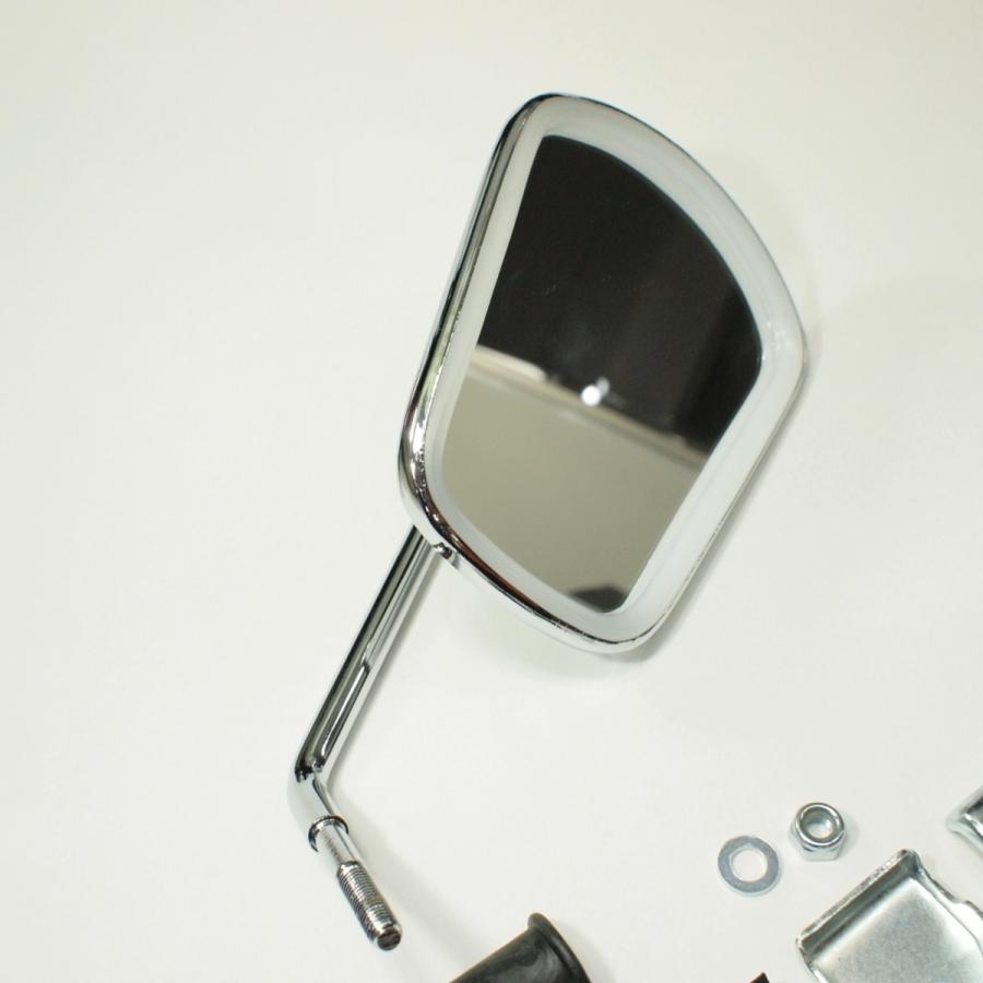 Clamp On Mirror CUPPINI right/left クリップオンカウルミラー