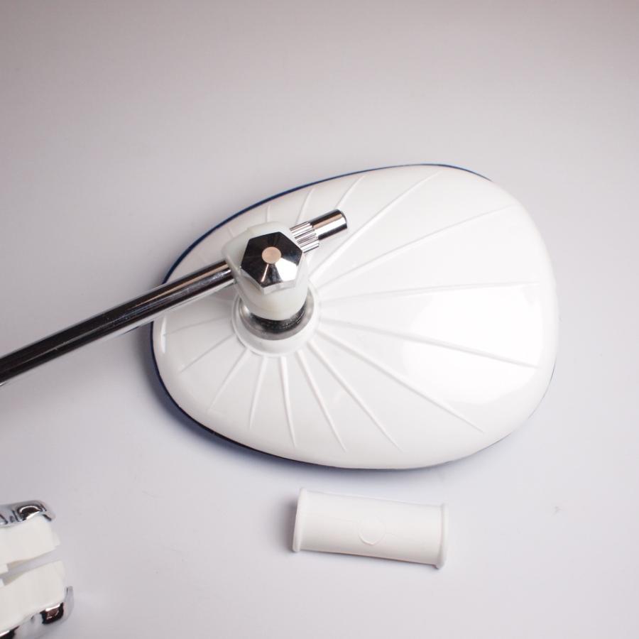 bumm クリップオン カウルミラー 左 シェルミラー 青 VESPA ベスパ