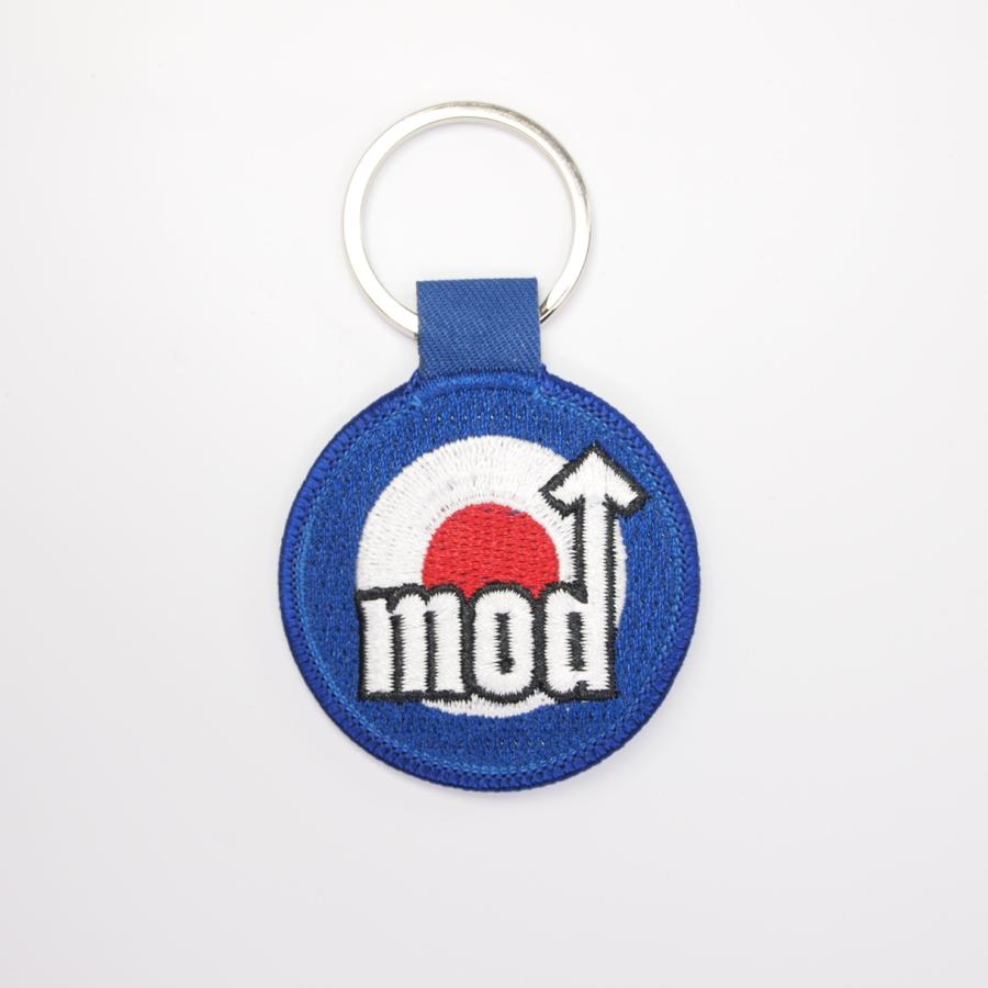 Key Chain MOD target キーチェーン 刺繍加工品 ベスパ ランブレッタ VESPA Lambretta PX200fl