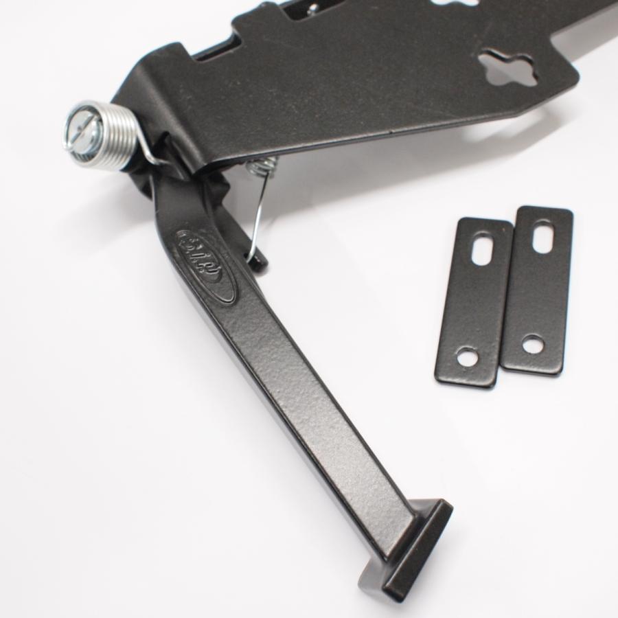 VESPA サイドスタンド 黒 50s 100 125ET3 VBA VNA VNB sprint GL TS