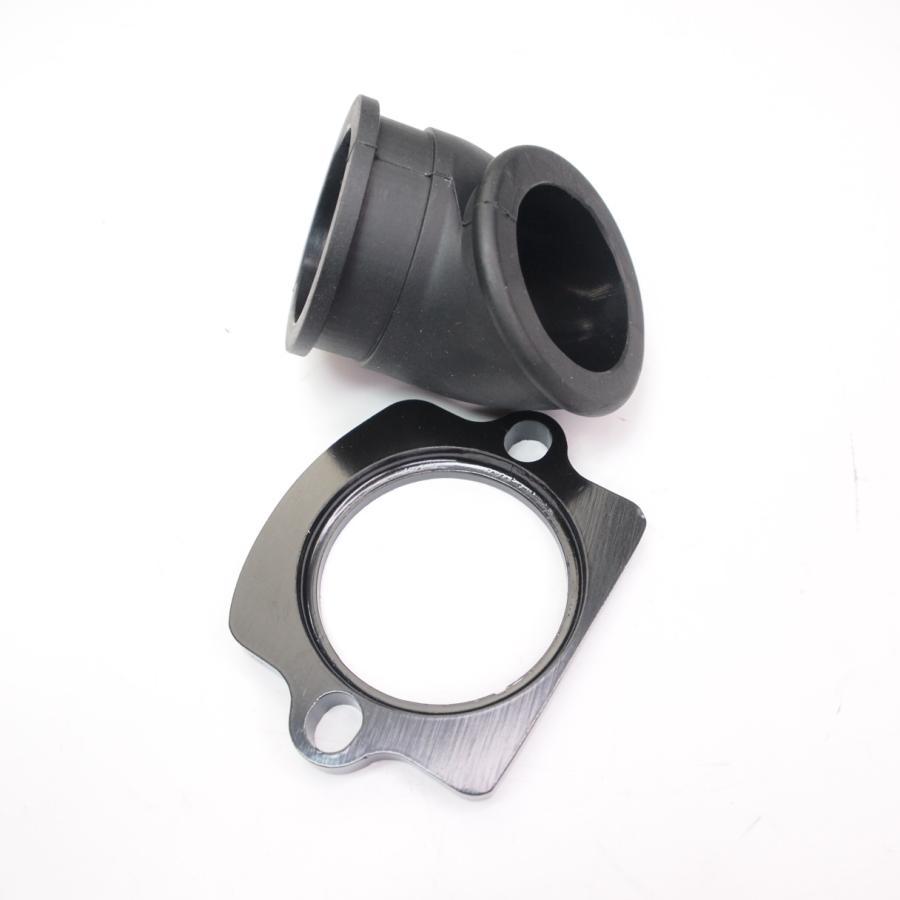 Intake Manifold Twist for GILERA/PIAGGIO 125-180ccm 2T Maxi ジレラ ランナー SR ドラッグスター ヘキサゴン スキッパー インマニ｜mcmaniac｜02