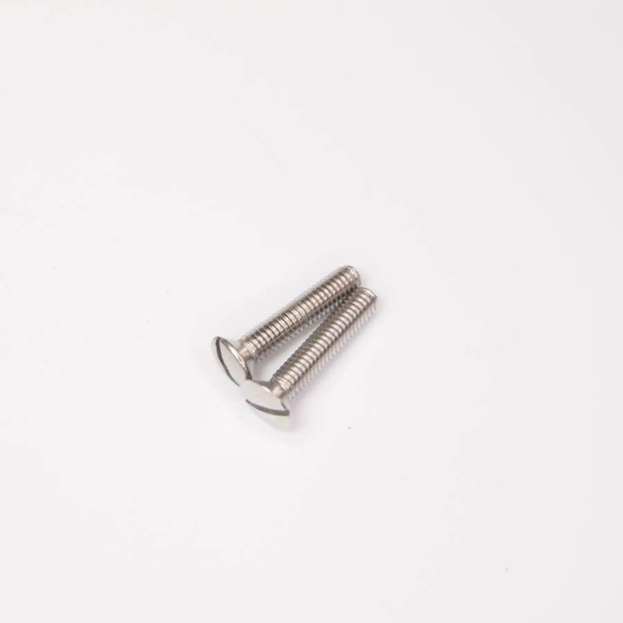 Countersunk head screw M4 x 20 stainless steel マイナスネジ 2本 Lambretta