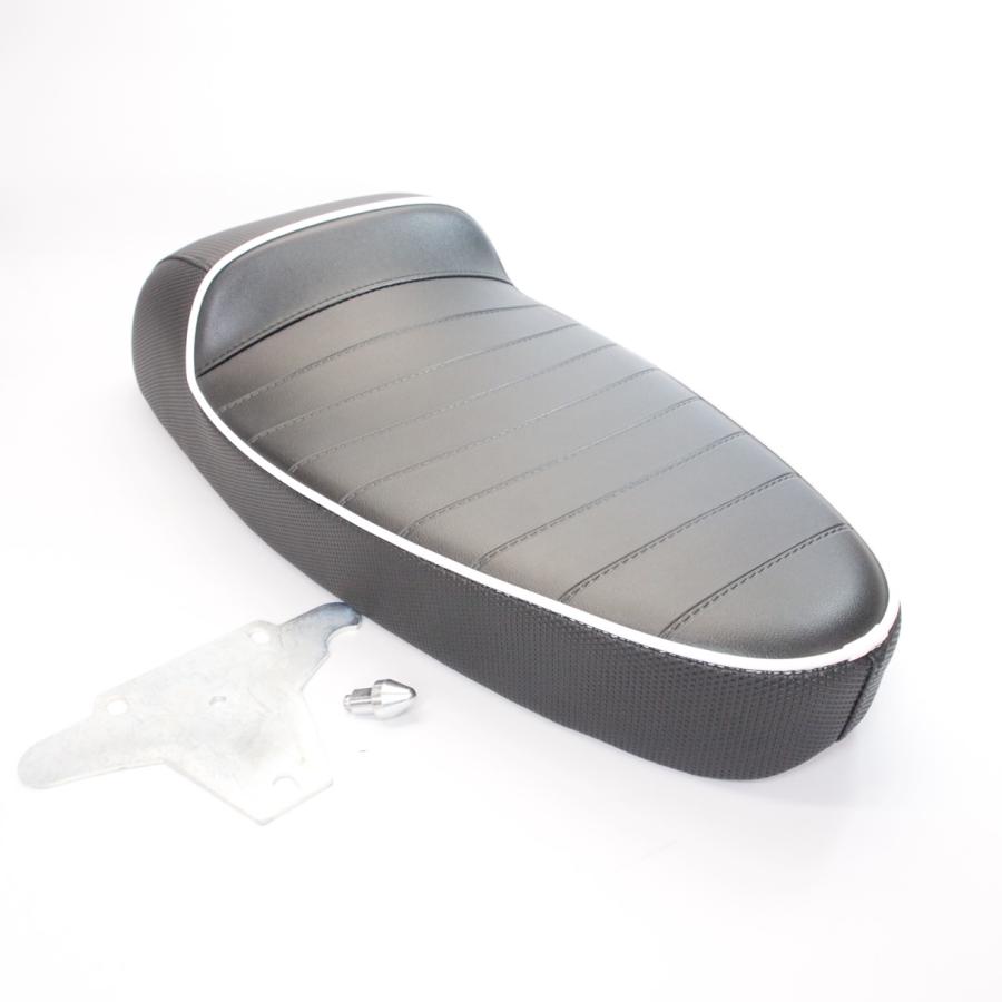 NISA Seat -CORSA Evolution Classic- Vespa PX - black シート NISA Seat -CORSA Evolution Classic- Vespa PX - black シート