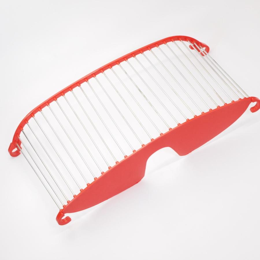 Luggage basket Red for Vespa VNA VNB VBA VBB ベスパ METALPLAST