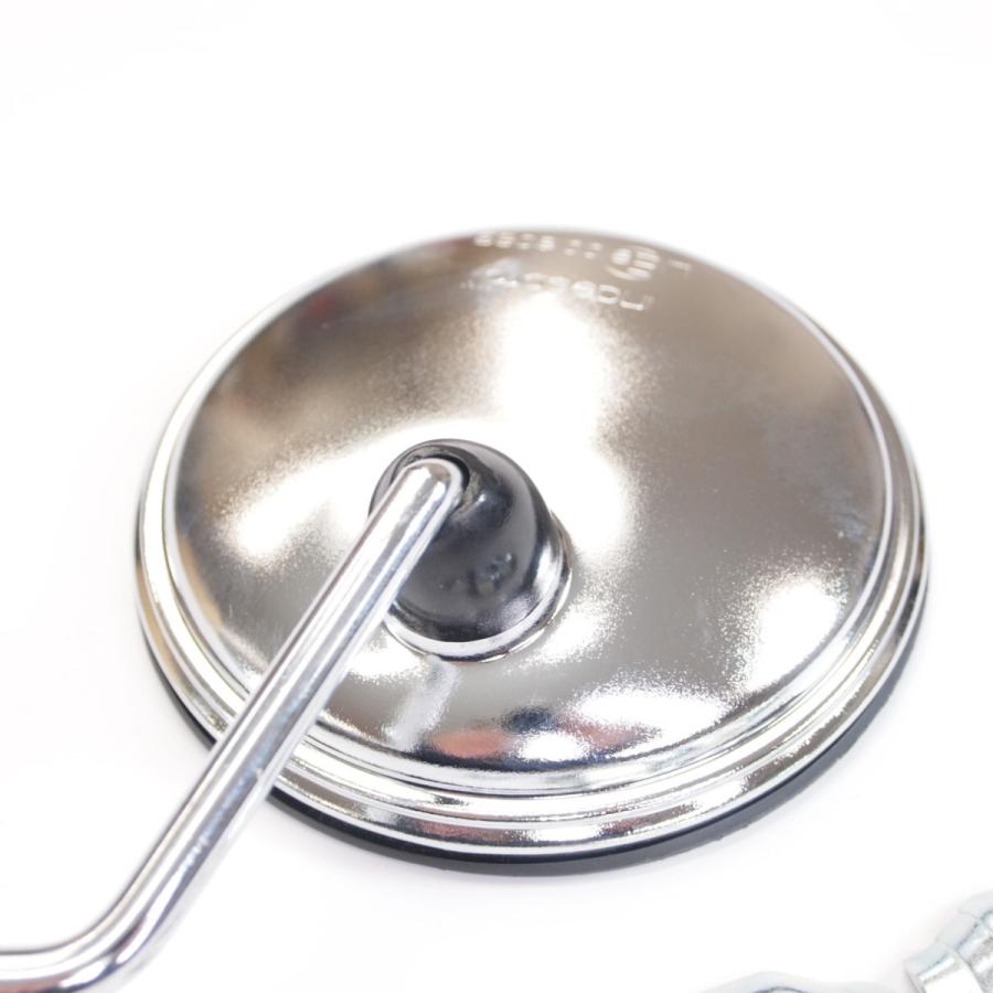 ハルシオンタイプ　シルバー メタル ミラーヘッド　ベスパ　ランブレッタ 英国 ハルシオンタイプ シルバー メタル ミラーヘッド ベスパ