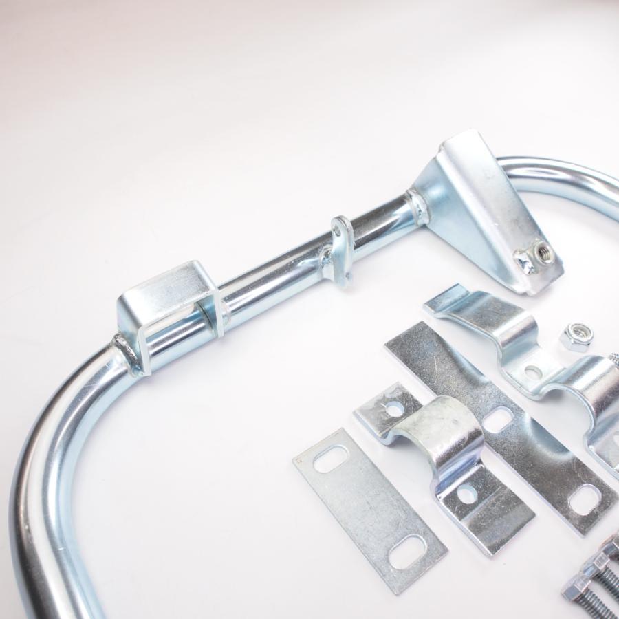 Center stand BGM PRO Soft Stop V2 20mm galvanised for VESPA