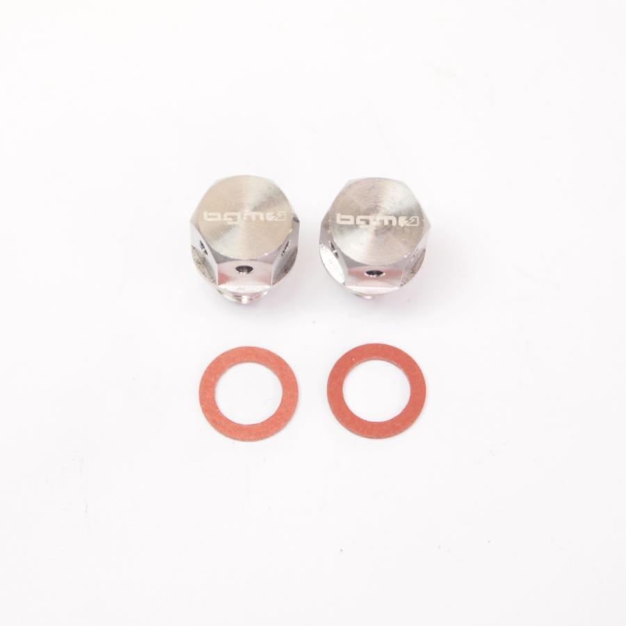 Oil drain plug set M8x8 mm BGM for Vespa 50S ET3 VBB VBA VNA Super