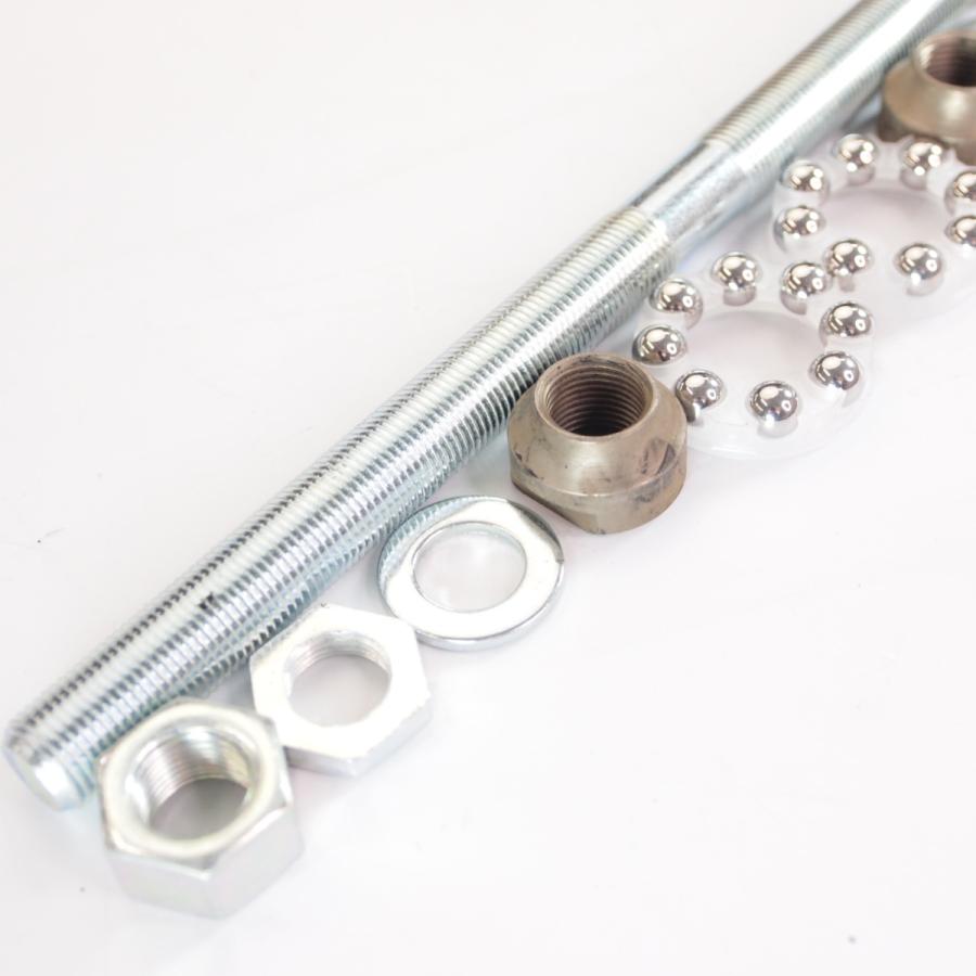 Front wheel axle set -CIF 11mm L=165mm- Piaggio Ciao SI FL2 Boss Grillo Superbravo ピアジオ チャオ フロントアクスルセット |  | 01