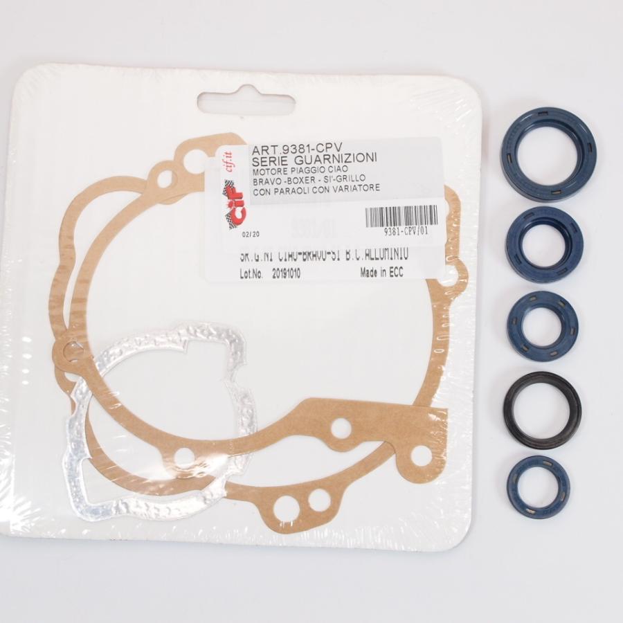 Engine gasket sets oil seal set incl. Piaggio Ciao Bravo SI vehicles