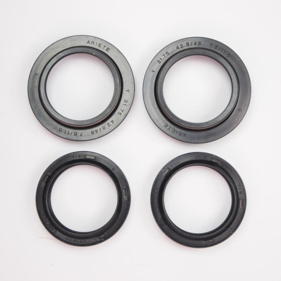 Oil Seal Set for MALOSSI F32S fork フロントフォーク オイル