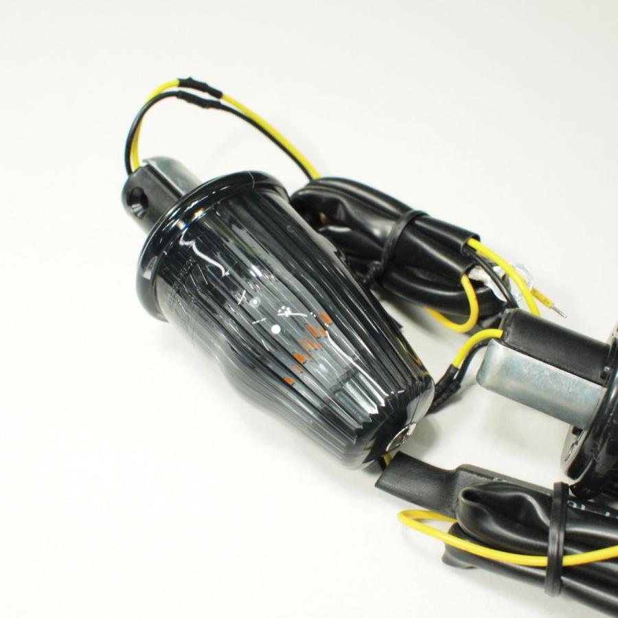 VESPA ベスパ6V LEDウインカーセット スモーク indicator 50s 100s