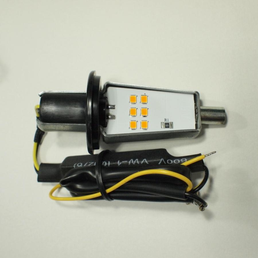 VESPA ベスパ6V LEDウインカーセット スモーク indicator 50s