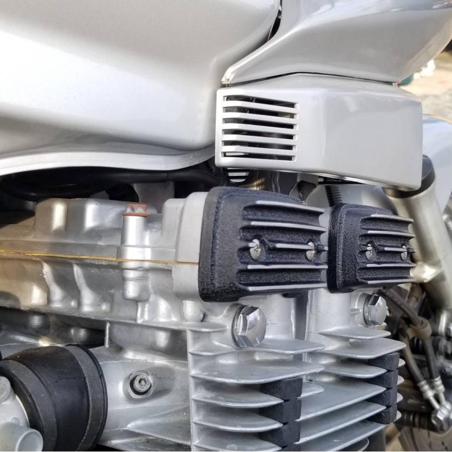 mc.maniac製 カムサイドカバー 結晶黒 GSX400F GSX400FS GSX400S GK79A