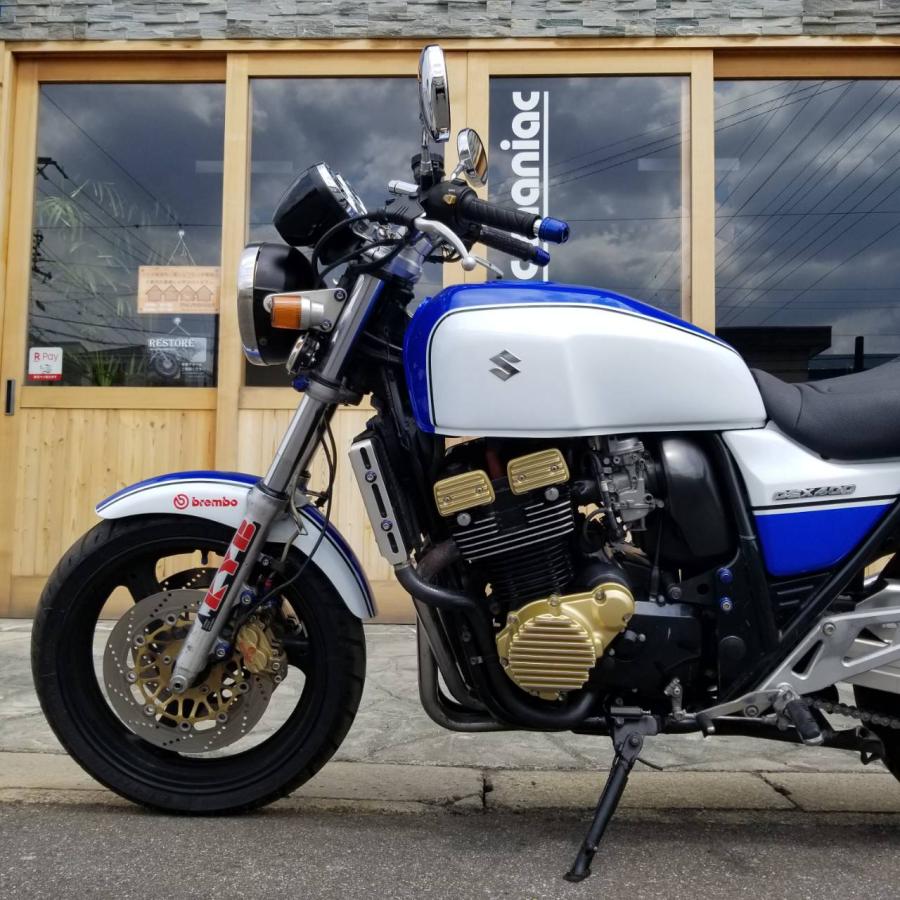 mc.maniac製 カムサイドカバー 金 GSX400F GSX400FS GSX400S GK79A