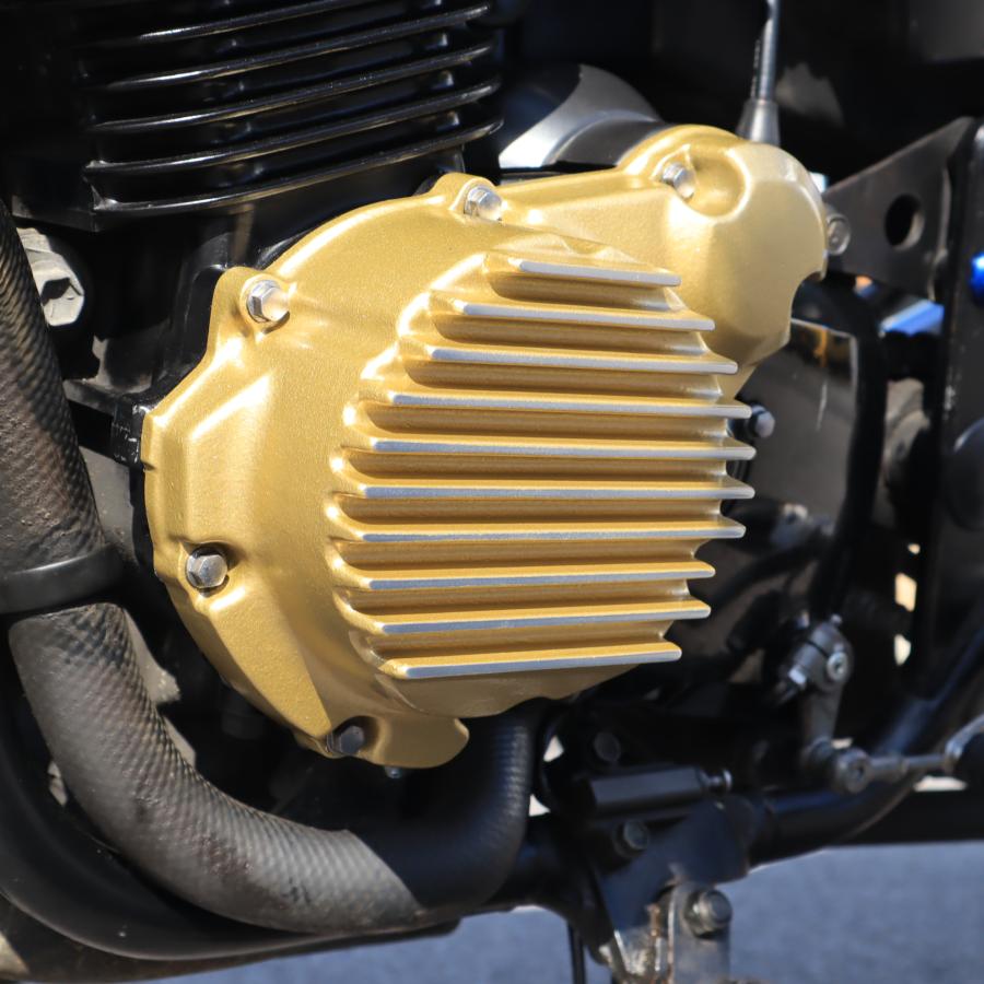 mc.maniac製 GSX400インパルス ジェネレーターカバー 金 GK79A mc.maniac製 GSX400インパルス ジェネレーターカバー 金 GK79A