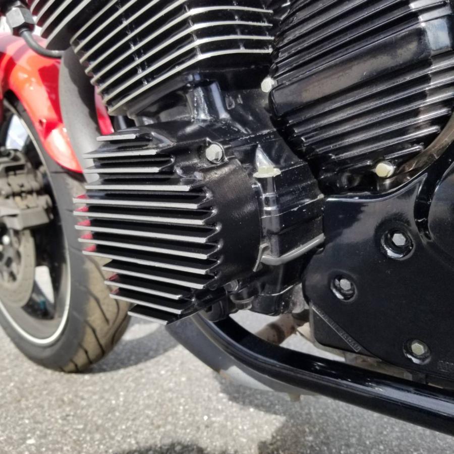mc.maniac製 XJR400 XJR400R エンジンカバー 左右セット 黒 mc.maniac製 XJR400 XJR400R エンジンカバー 左右セット 黒