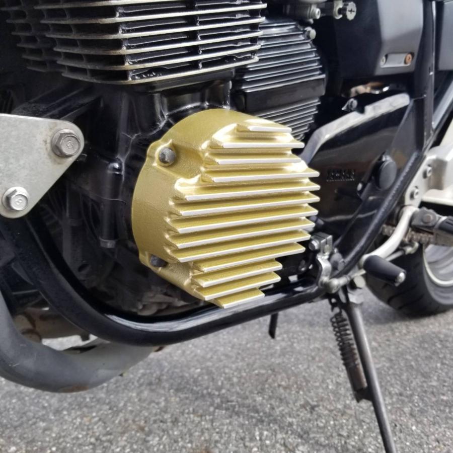 mc.maniac製 XJR400 XJR400R エンジンカバー 左右セット 金 mc.maniac製 XJR400 XJR400R エンジンカバー 左右セット 金