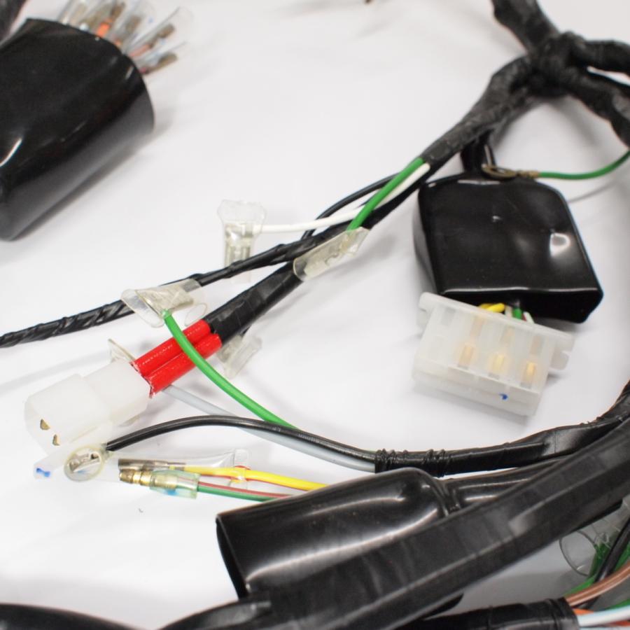 旧CB400F（1974-1977年）メインハーネス オリジナルリプロ品 398/408