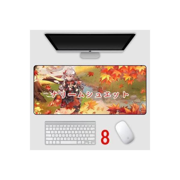 原神 マウスパッド 大型 プレイマット デスクマット 神里綾華