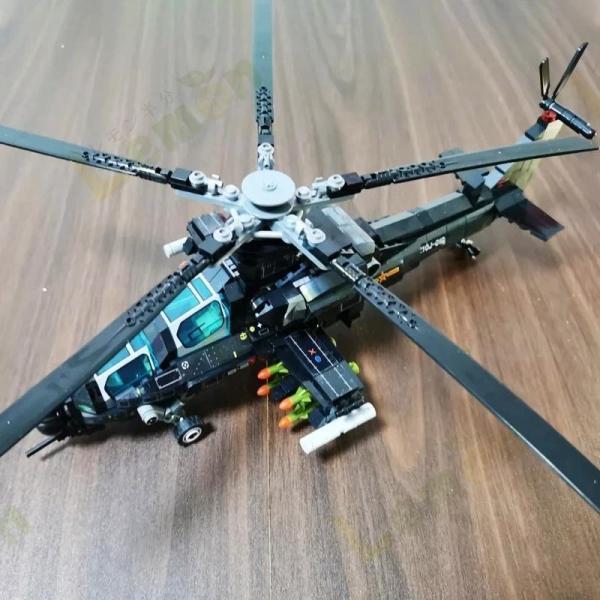 ブロック ヘリコプター玩具 攻撃ヘリコプター 対地 対戦車攻撃 ブロック ヘリコプター玩具 攻撃ヘリコプター 対地 対戦車攻撃