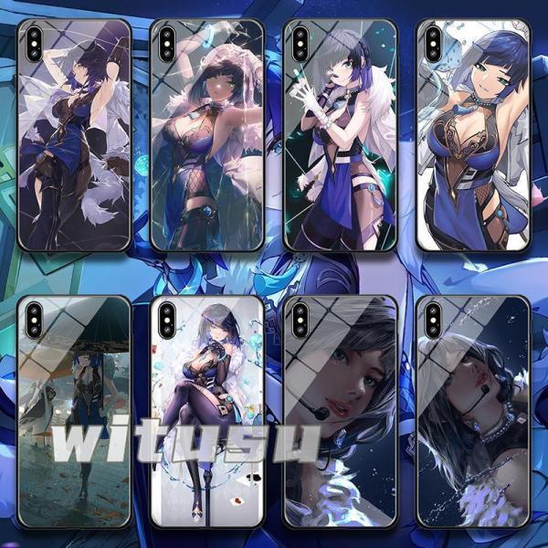 36絵柄 原神Project げんしん 夜蘭 イェラン iPhone スマホケース 携帯ケース iPhone14 12 7 8 6 plus iPhoneX XS MAX XR iPhone11 TPU 強化ガラス | ブランド登録なし | 01