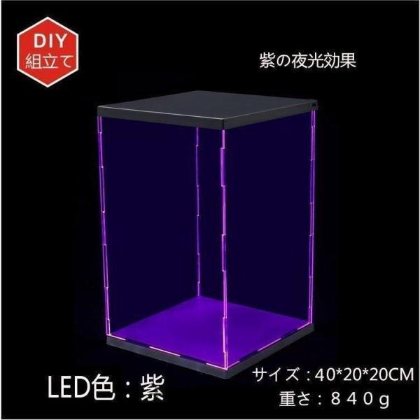 LED照明展示ケース 高透 透明アクリル フィギュアケース LED照明展示ケース 高透 透明アクリル フィギュアケース