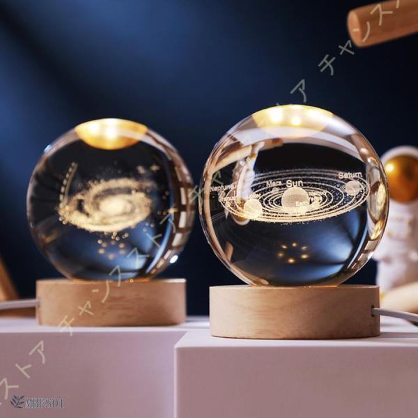 クリスタルライト 誕生日プレゼント クリスタルボール 水晶玉3D クリスタルライト 誕生日プレゼント クリスタルボール 水晶玉3D