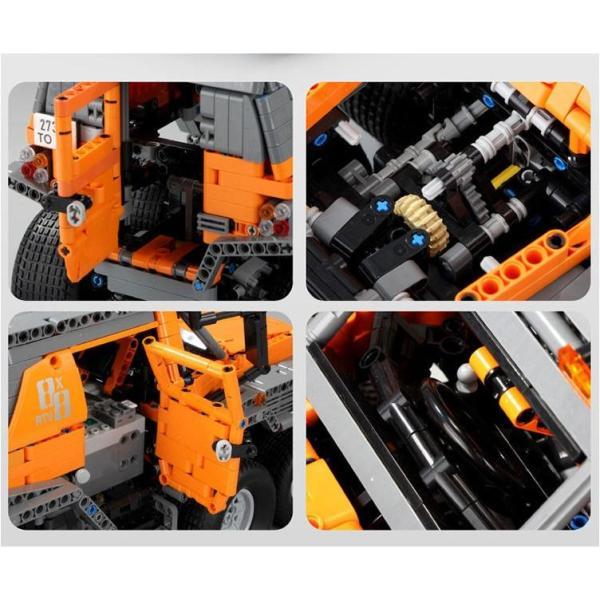 レゴ テクニック 互換品 Avtoros シャーマン 8×8 RC モーター