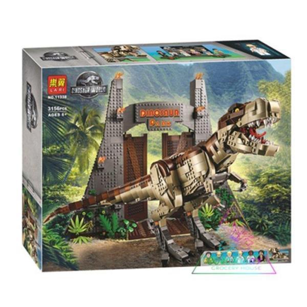 LEGO レゴ互換品 ブロック 恐竜 おもちゃ ジュラシック ワールド パーク T-レックスが大暴れ ダイナソー互換 趣味 子供 新作 男の子 8歳9歳10歳11歳 クリスマス | ブランド登録なし | 02