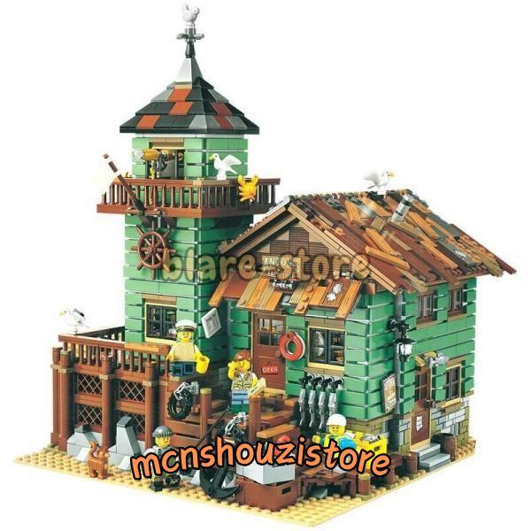 レゴ 互換品 レトロなつり具屋 アイデア 釣り 釣り具 フィッシャーマン 
