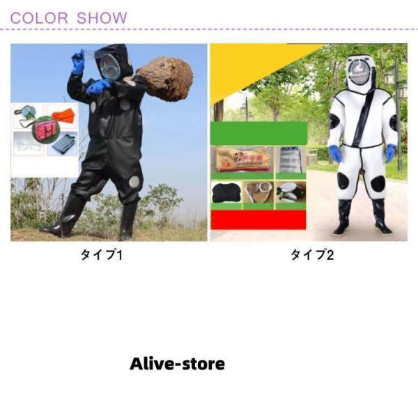 スズメ蜂 防護服 スズメバチ駆除用蜂防護服 フェイスネット付き スズメ蜂 防護服 スズメバチ駆除用蜂防護服 フェイスネット付き