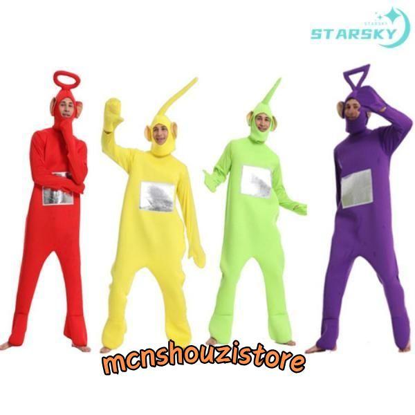 テレタビーズ Teletubbies コスチューム コスプレ服 大人用 テレタビーズ Teletubbies コスチューム コスプレ服 大人用