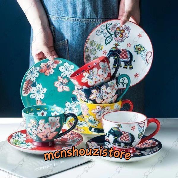 陶器 花柄 480ml アンソロポロジー ナタリーレテ ティタニア 