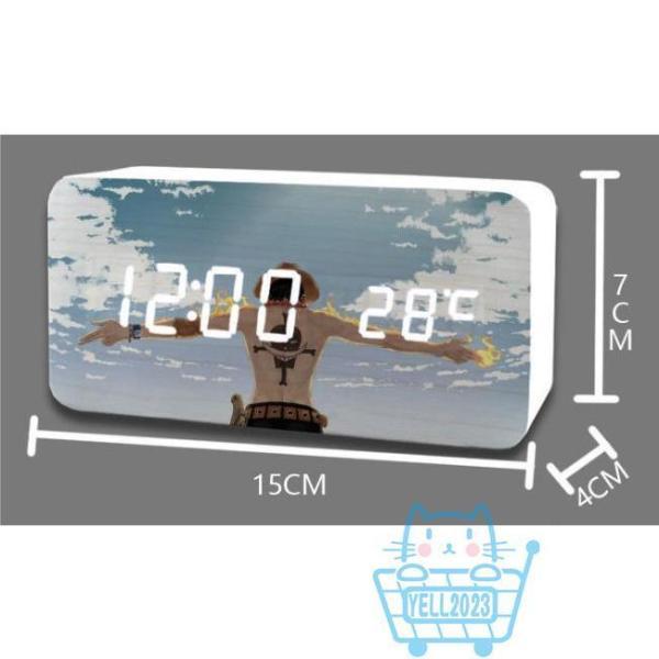 屏風時計　置き時計　初音　新品 初音ミク 目覚まし時計 スピーカー 置き時計 ミラーデジタル時計