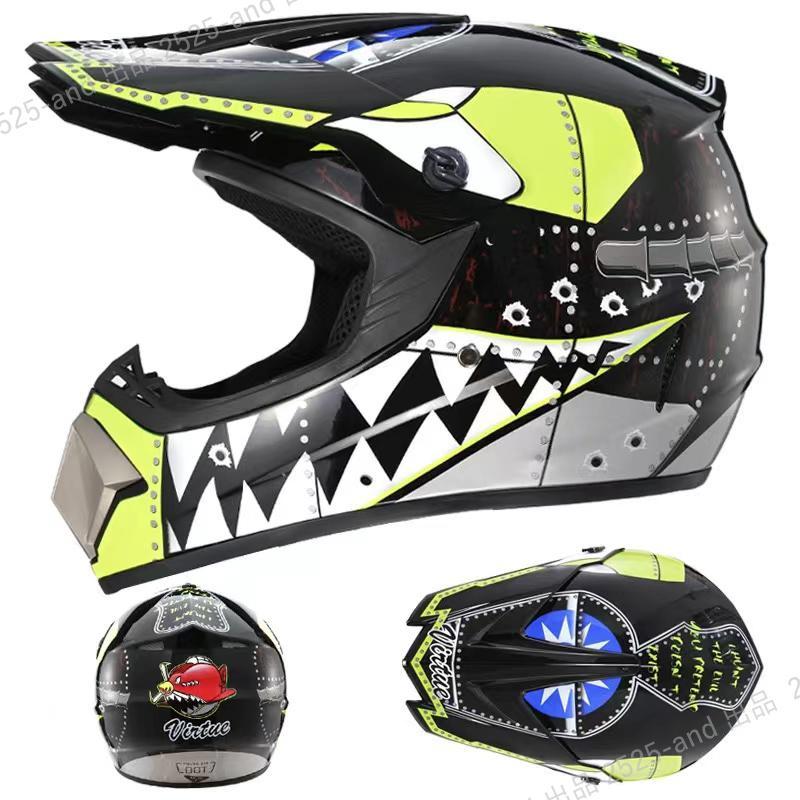Trque Leathers HELMET【装飾用ですので公道使用不可です】 公道使用不可 装飾用オフロードヘルメット ダートバイク クロス