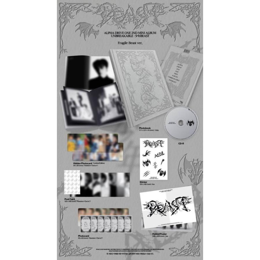 ALPHA DRIVE ONE ALD1 公式グッズ UNBREAKABLE / 少年BEAST （Fragile