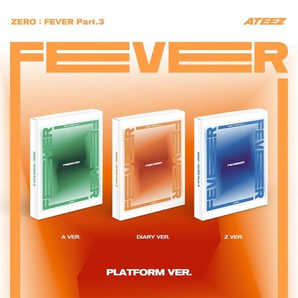 ATEEZ 公式グッズ ZERO : FEVER Part.3 (Platform ver.)  / CD アルバム エイティーズ アチズ 韓国 K-POP（Yahoo!・エムココ）