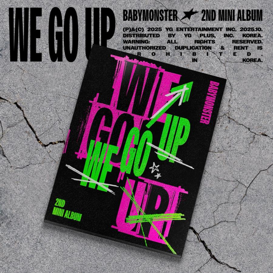 予約販売】BABYMONSTER 公式グッズ WE GO UP (UP Ver.) / 2nd