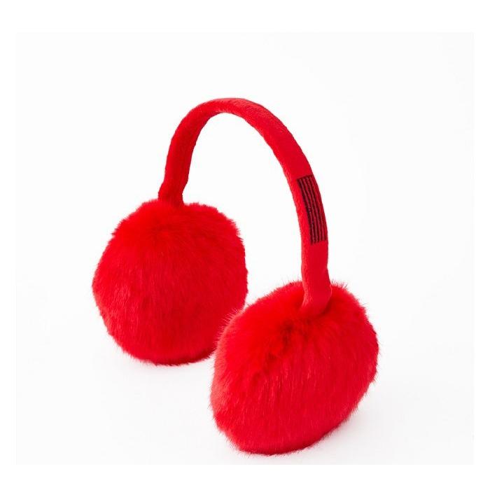 公式グッズ BIGBANG LASTDANCE FUR EARMUFF（RED/BLACK
