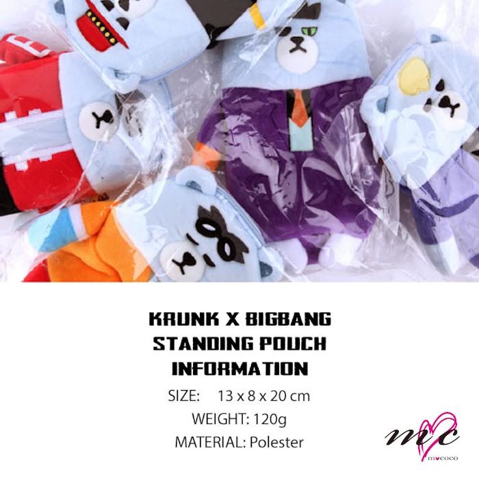 公式グッズ 0.TO.10 FINAL in SEOUL KRUNK X BIGBANG STANDING POUCH ビッグバン ポーチ K-POP 韓国｜mcoco｜09