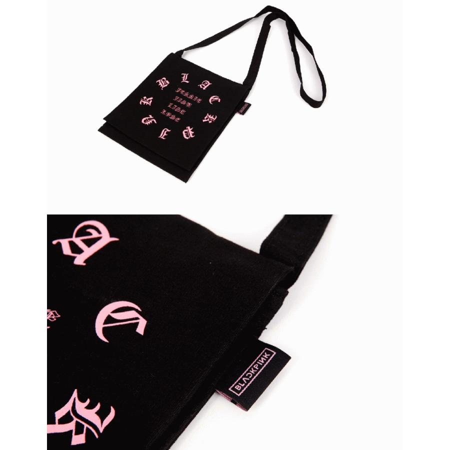 BLACKPINK CROSS BAG (BLACK / PINK) ブラックピンク ブルピン クロス