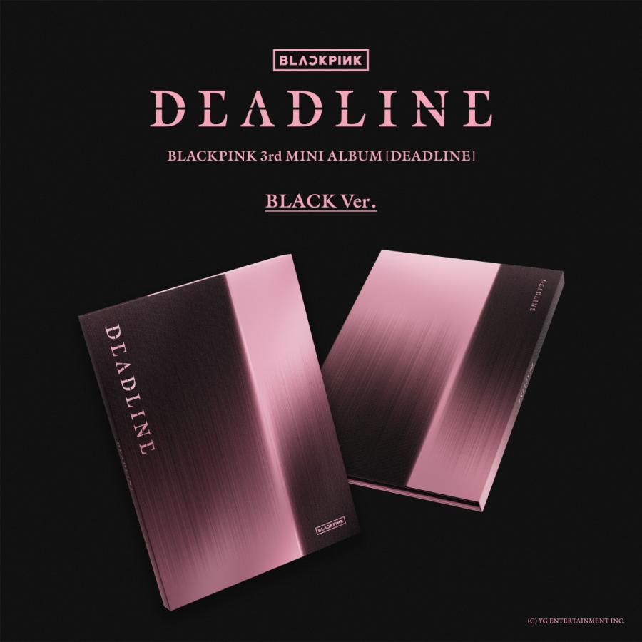 BLACK PINK 公式グッズ - DEADLINE (BLACK Ver.) / 3RD MINI ALBUM